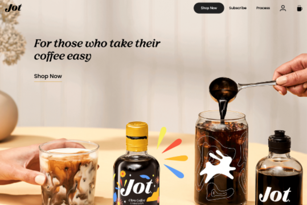 Jot Coffee Remake flow